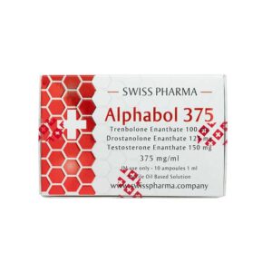 Swiss Pharma Alphabol 375mg 10 Amp - Görsel 1