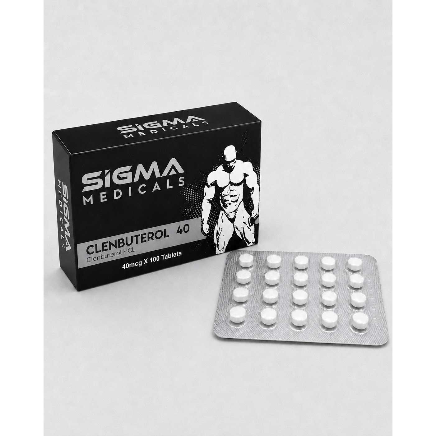 sigma-clenbuterol.jpg Sigma Clenbuterol 40mcg 100 Tablet - Image 1